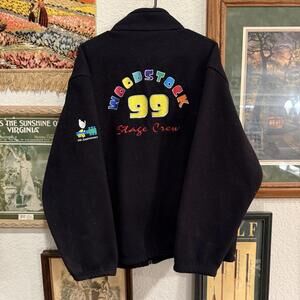 Vintage ULTRA RARE Woodstock 99 30th Anniversary Local Crew New York Sweater XL